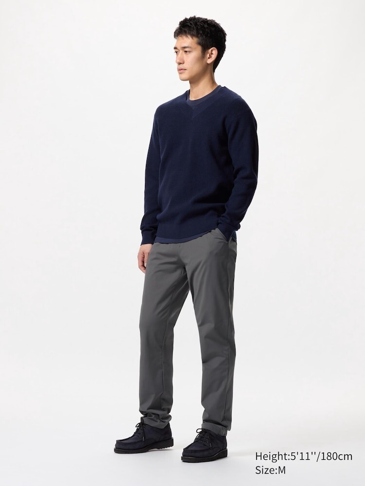 

Брюки ультраэластичные active Uniqlo, цвет 07 серый