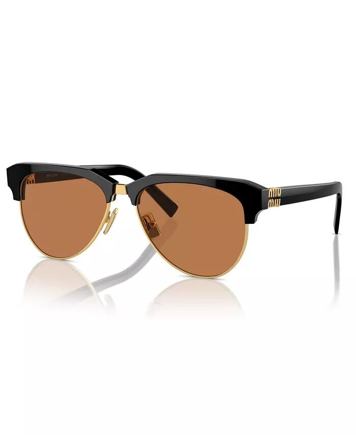 

Женские солнцезащитные очки, MU 09Zs MIU MIU, черный
