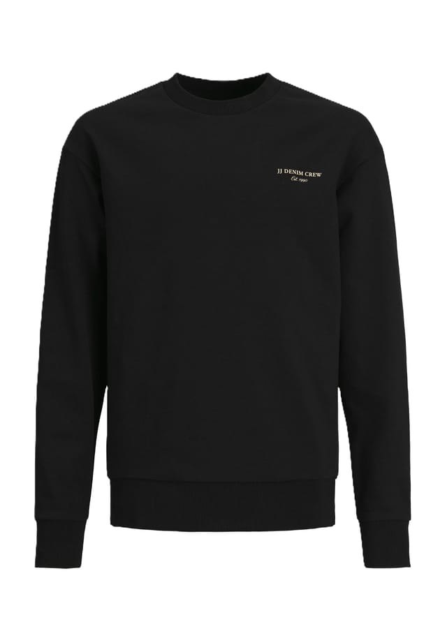 

Детская толстовка с ребристыми манжетами Originals By Jack & Jones, черный