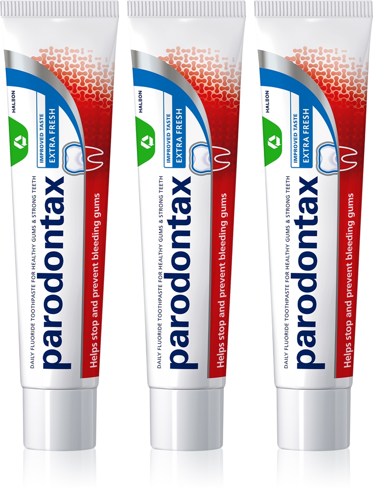 

Очень свежая зубная паста для уменьшения кровоточивости десен Parodontax, 3× 75 мл