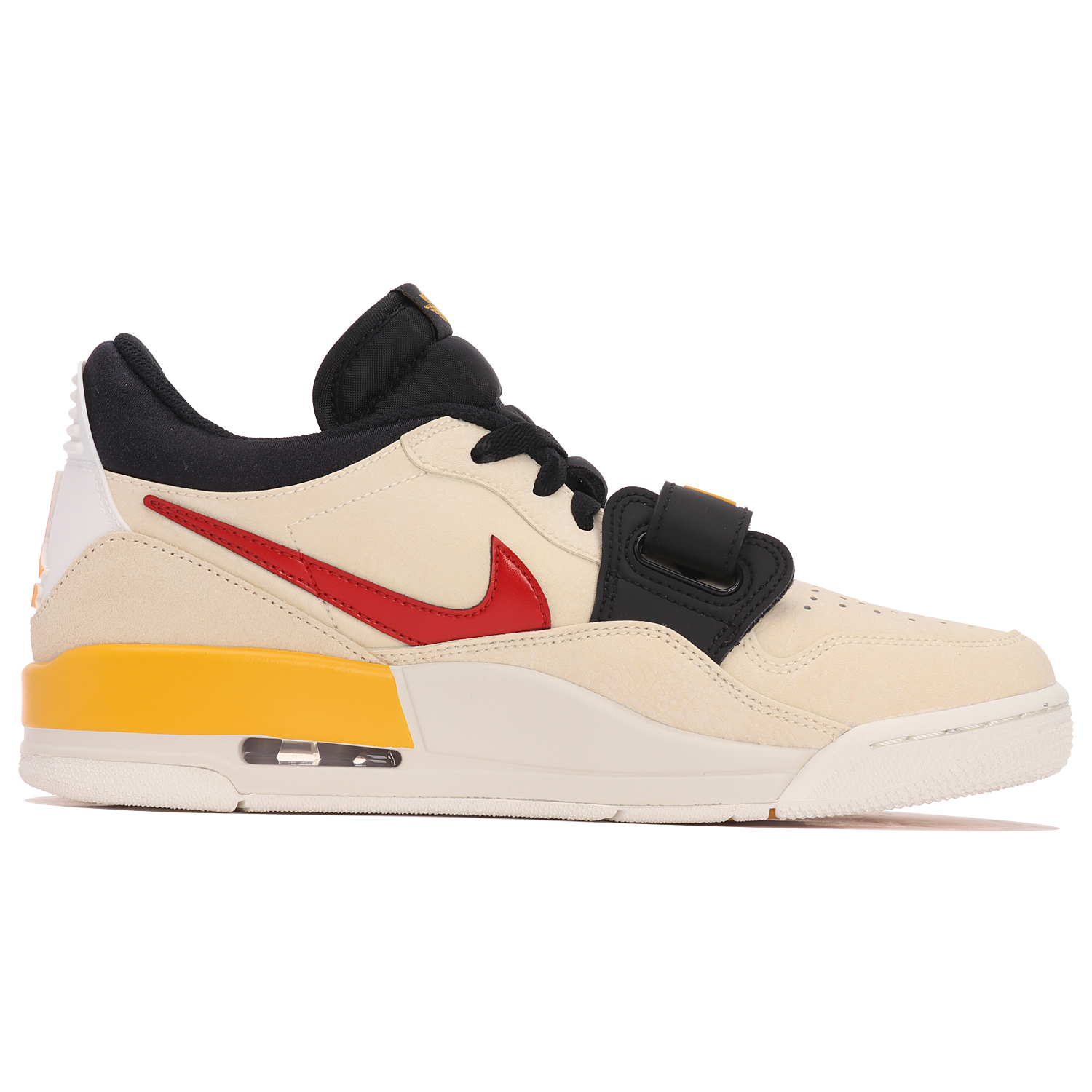 

Кроссовки Jordan Legacy 312 Vintage Basketball Shoes Men Low-top Beige/black/red, бежевый/черный/красный