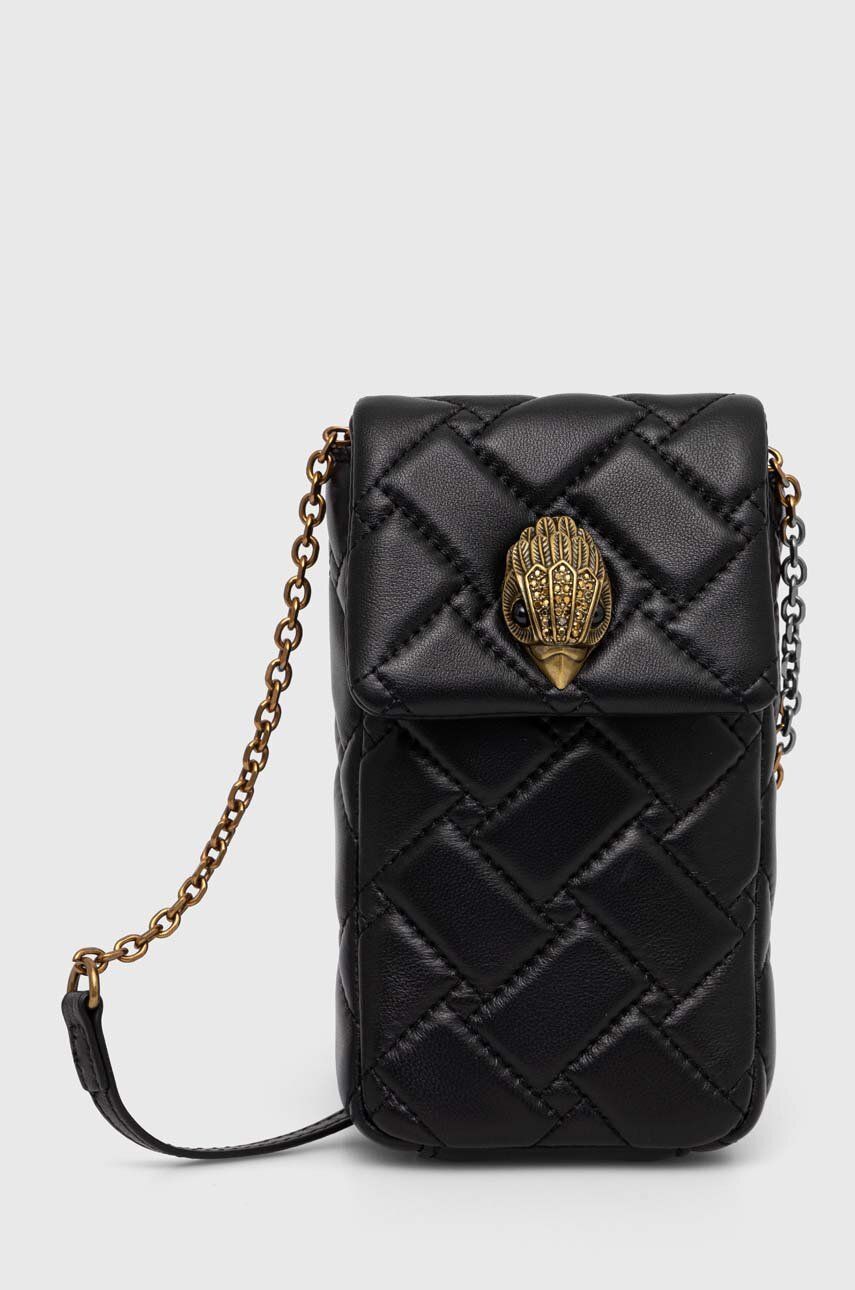 

Кожаная сумка Kurt Geiger London KENSINGTON PHONE BAG, черный