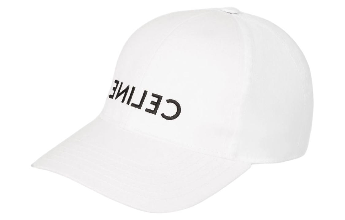 

CELINE Классическая бейсболка с логотипом, White