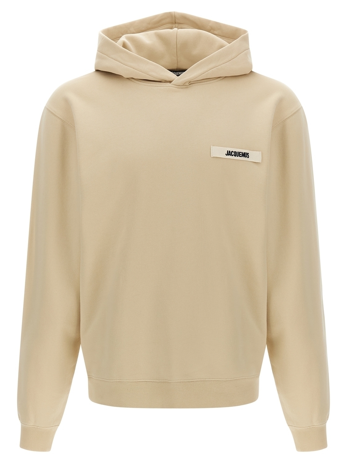 Свитшот 'Le Hoodie Gros Grains' JACQUEMUS, бежевый