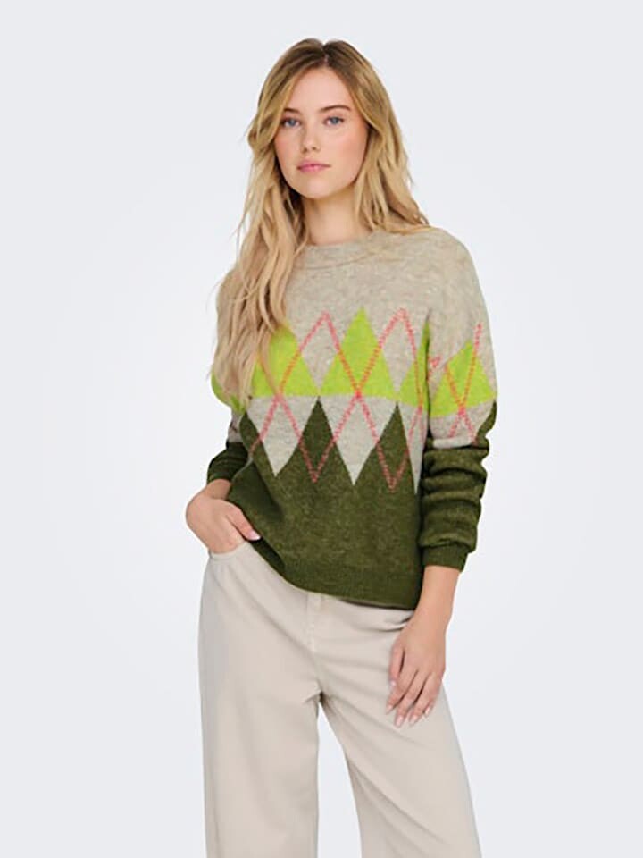 

Пуловер JDY Pullover, цвет Beige/Khaki