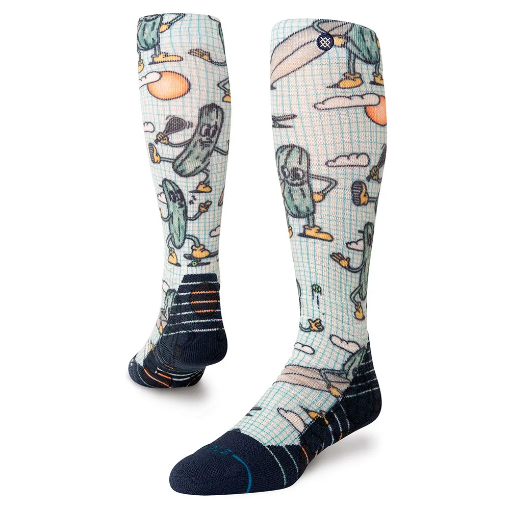 

Носки Stance Feeling Pickled Mid Poly Snow, белый