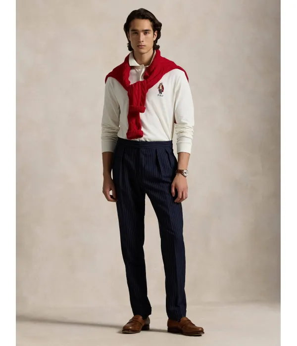 Футболка поло Classic fit Polo Ralph Lauren, белый — фото 2