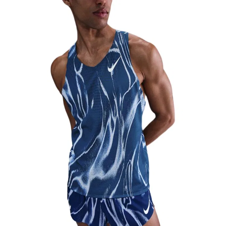Майка беговая AeroSwift Men's Dri-FIT Adv Nike, Coastal Blue