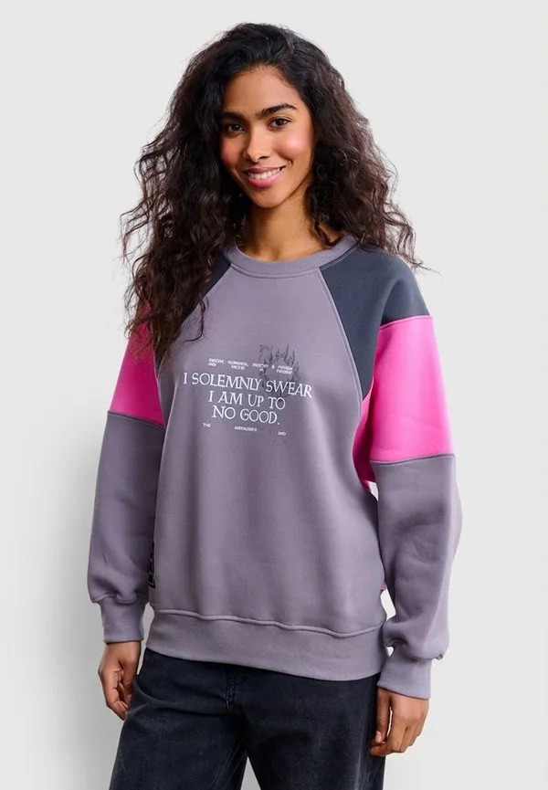 

Толстовка "нарушитель спокойствия" Naoko, Grey, Серый, Толстовка "нарушитель спокойствия" Naoko, Grey