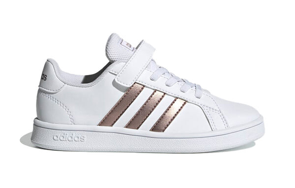 Кроссовки neo grand court Adidas, белый — фото 2