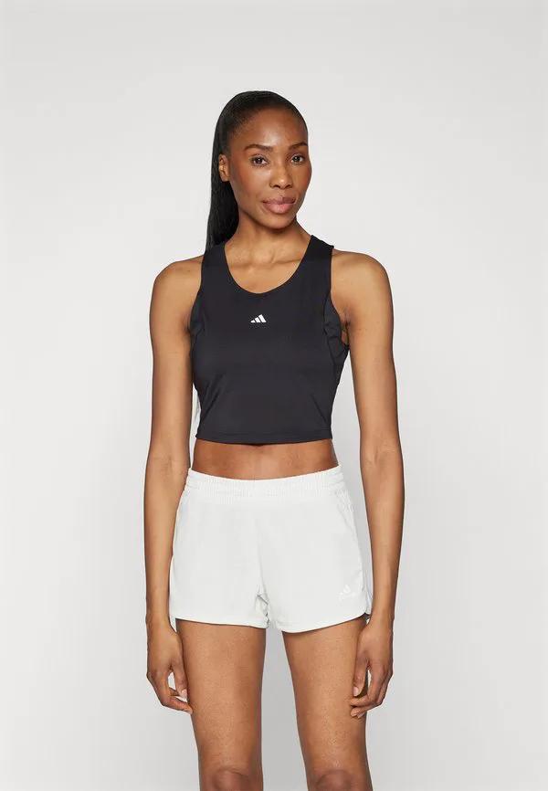 Укороченный топ techfit Adidas Performance, Black
