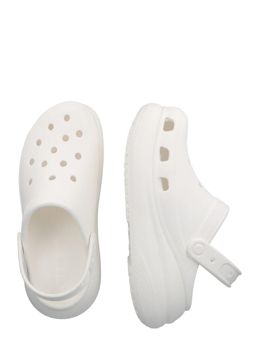 Сабо Crocs Clogs Classic Crush, белый — фото 2