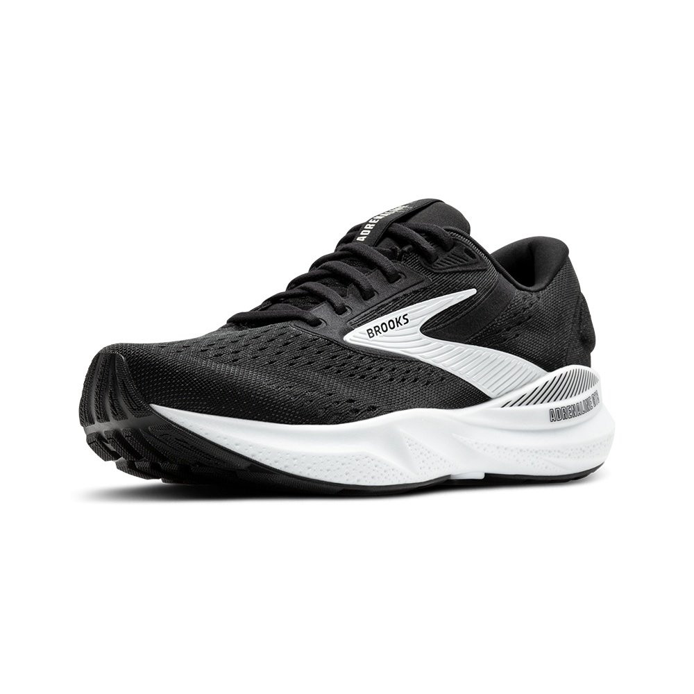 Кроссовки для бега Brooks Adrenaline GTS 24 (мужские), Black/White — фото 4
