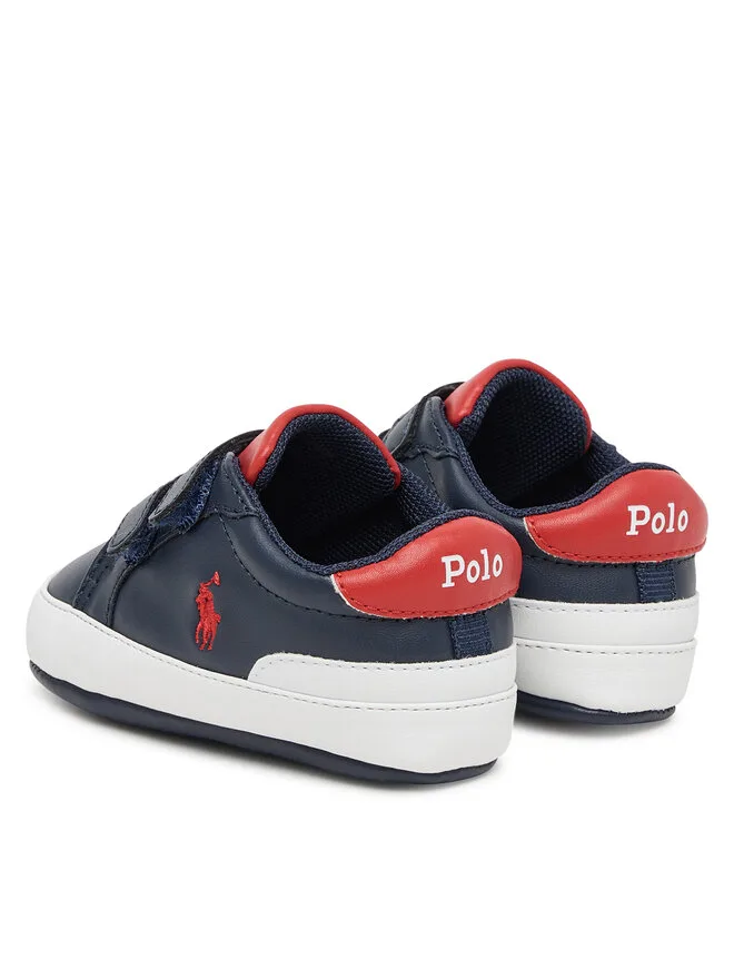 Polo Ralph Lauren Детские туфли Heritage Court II Baby RL03389410, темно-синие — фото 3