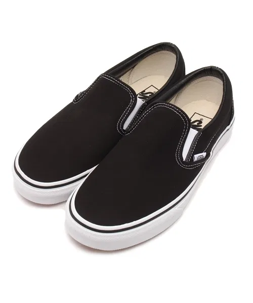 Мужские и женские кеды VANS CLASSIC SLIP-ON VN-0EYEBLK BLACK — фото 2