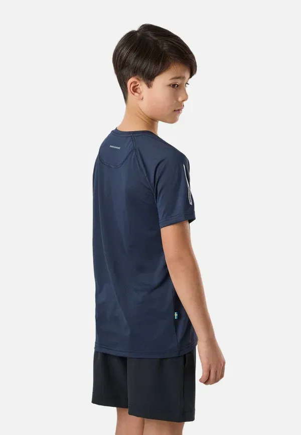 Футболка для тренировок Swedemount Core Training Tee B Jr Print T-Shirt, темно-синий — фото 3