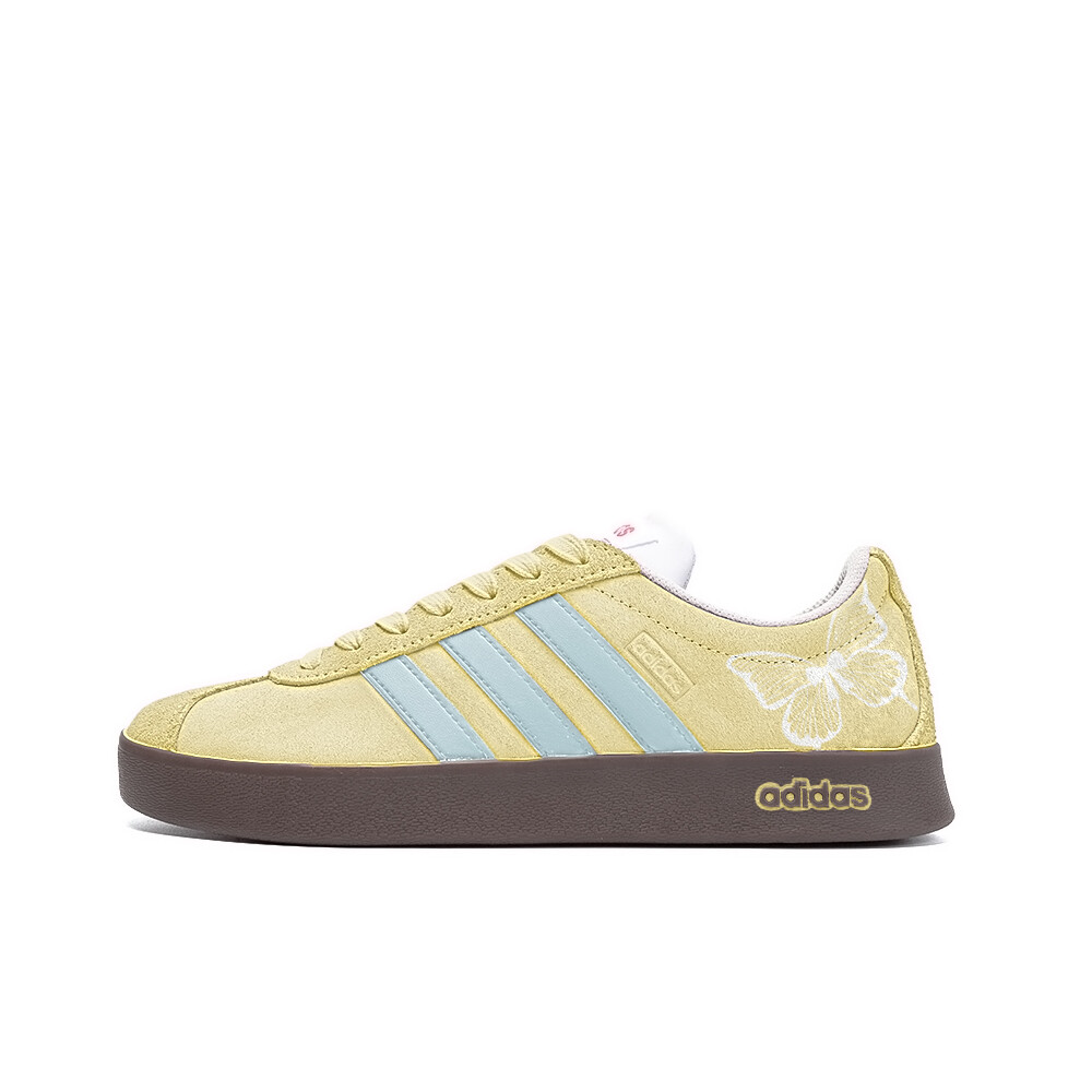 

Кроссовки adidas neo Skateboarding Shoes Unisex Low-top Black Bleu, цвет Champagne
