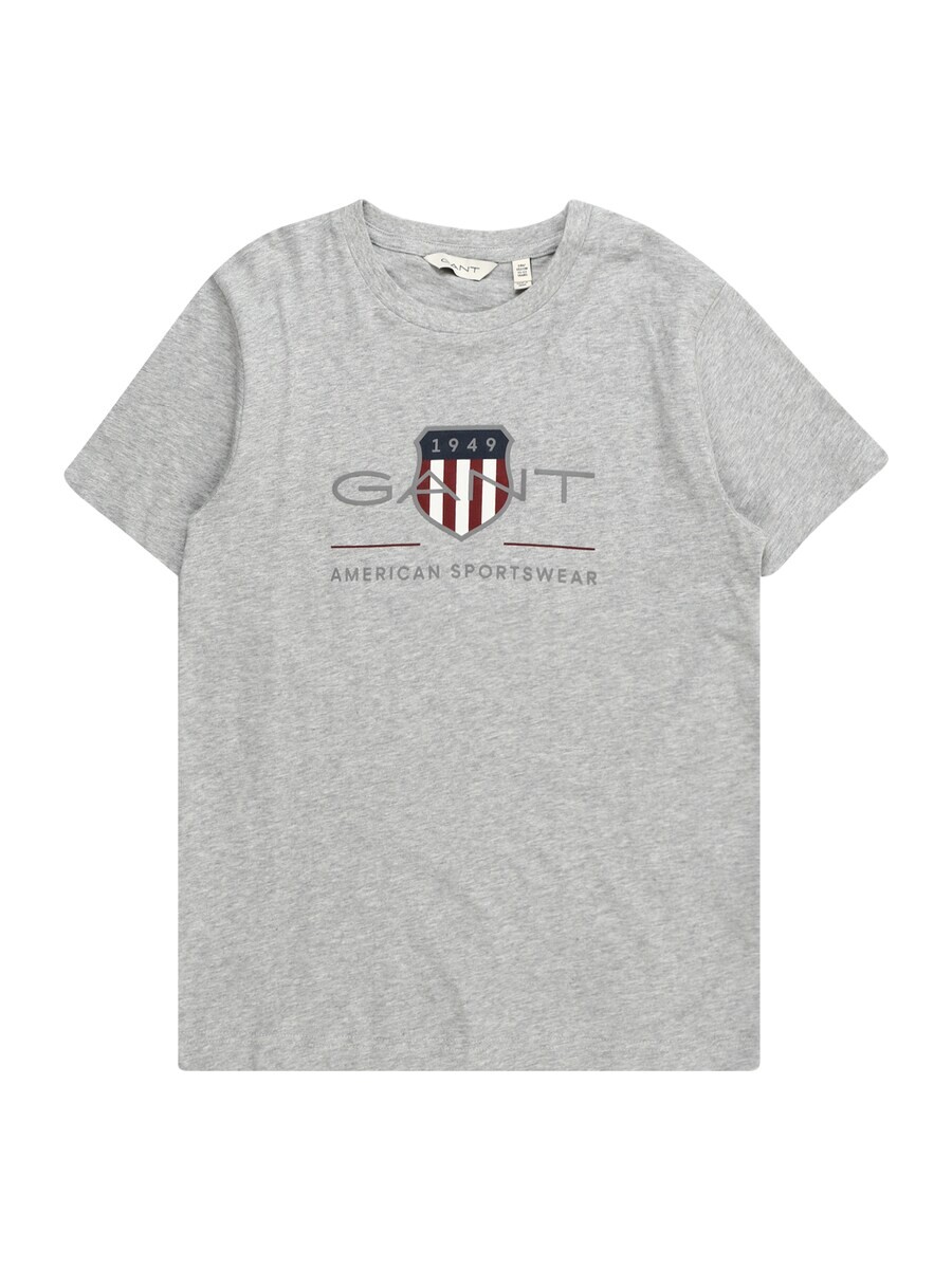 

Футболка GANT Shirt ARCHIVE SHIELD, пятнистый серый