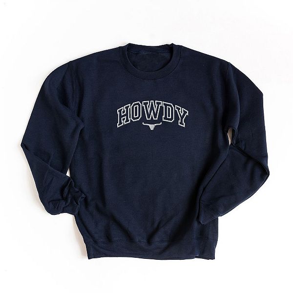 

Вышитый свитшот varsity с быком howdy Simply Sage Market, True Navy, Зеленый, Вышитый свитшот varsity с быком howdy Simply Sage Market, True Navy
