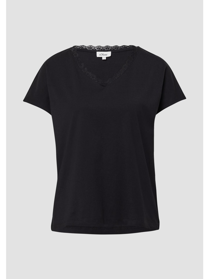 

Футболка в цвете 9999_черный s.Oliver