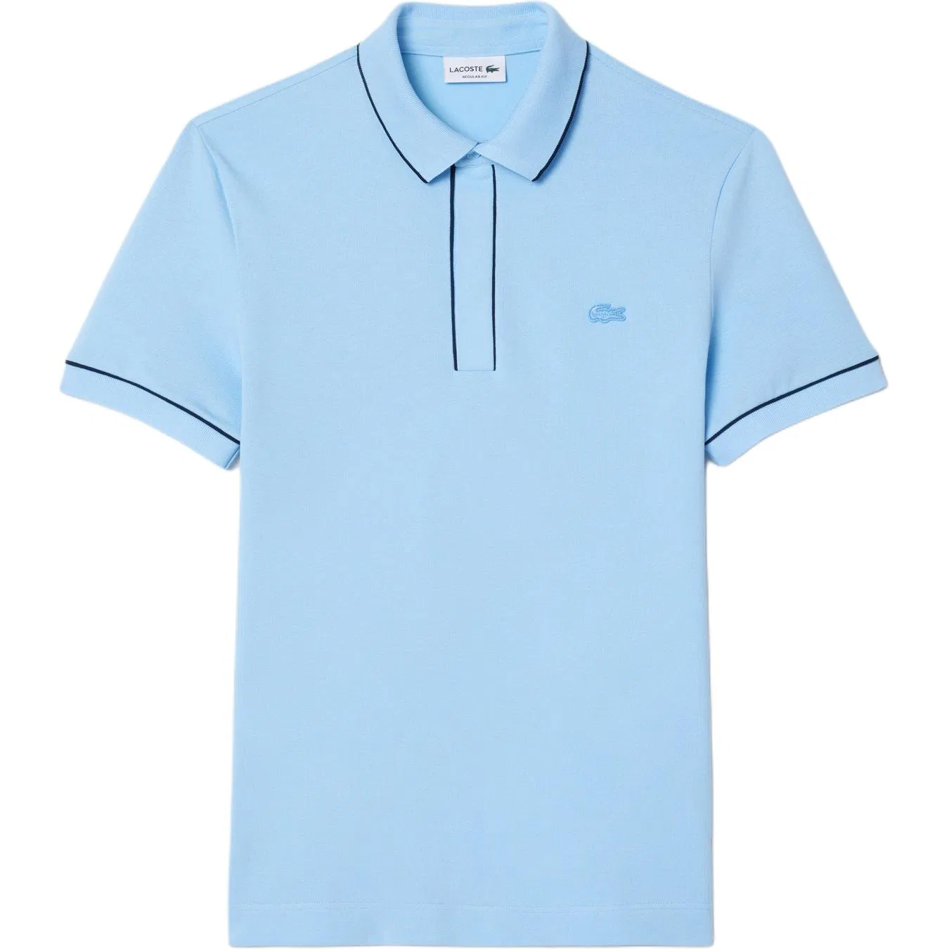 Поло с патчем-логотипом LACOSTE, Blue