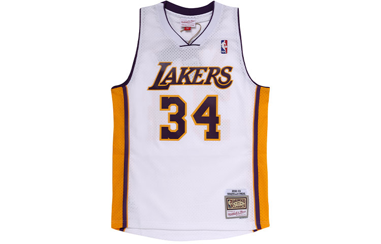 

Майка баскетбольная Mitchell & Ness NBA Alternate 'Lakers 2002 Shaquille O'Neal' Mitchell Ness белая