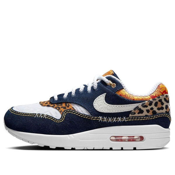 

Кроссовки air max 1 premium 'denim leopard' Nike, синий