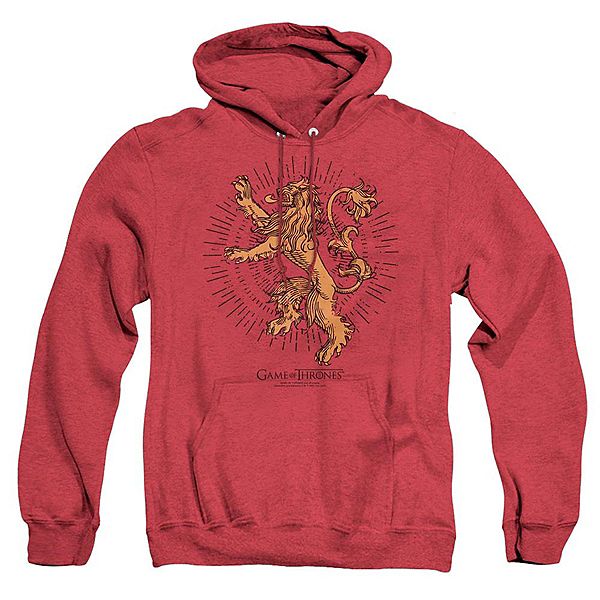 

Толстовка с капюшоном Game of Thrones Lannister Burst Sigil Adult Heather Licensed Character
