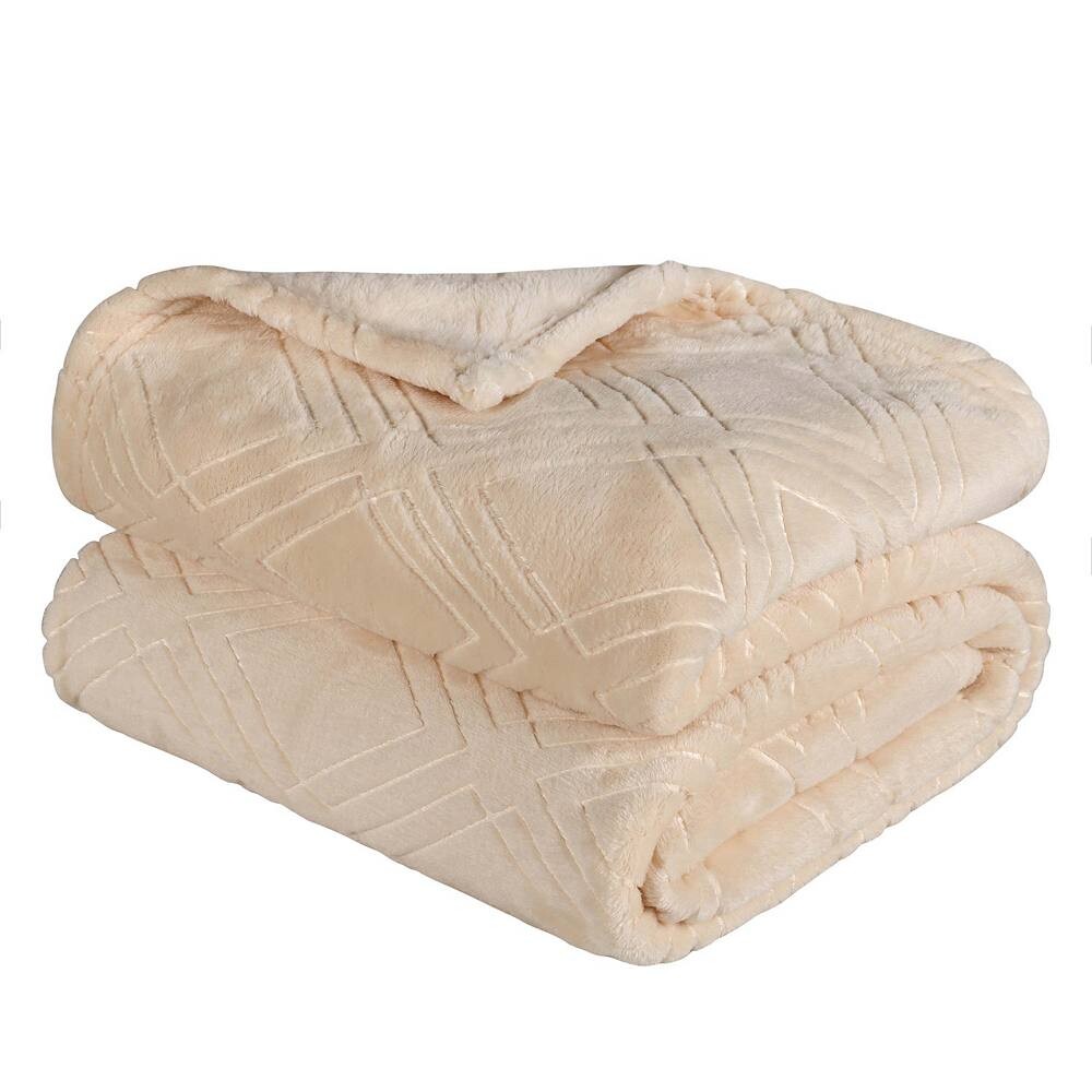 

Ультрамягкое флисовое одеяло SUPERIOR Alaska Diamond Plush, серый