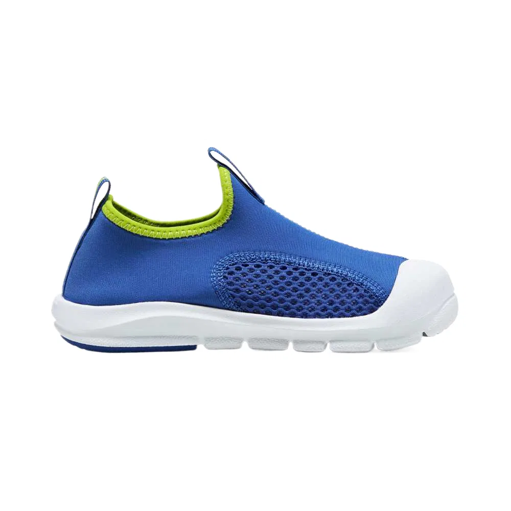 Детские низкие сандалии Cushioning PUMA, Electric Blue-Green Yellow — фото 3