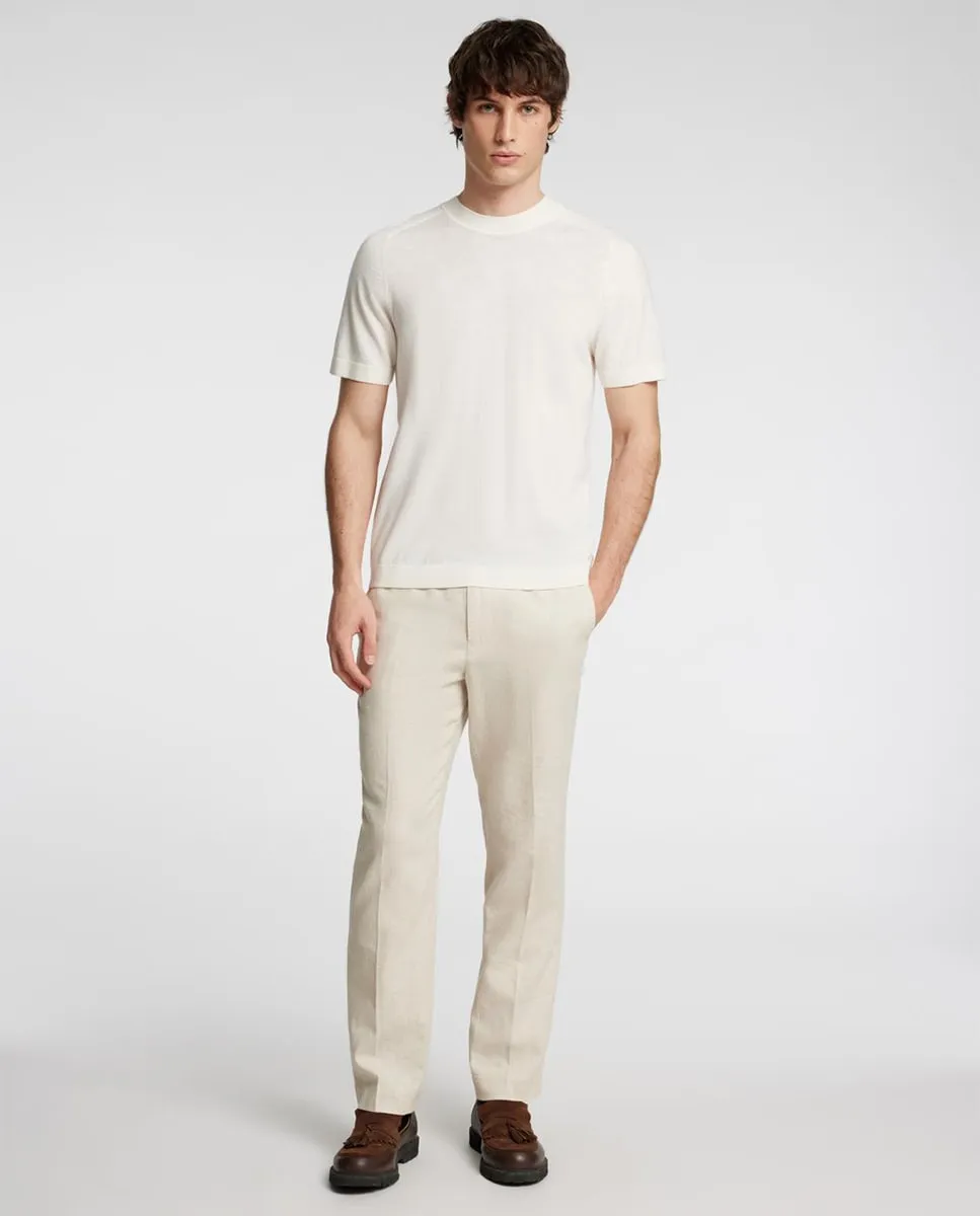 

Платье из льна для мужчин с обычным кроем Selected, серый