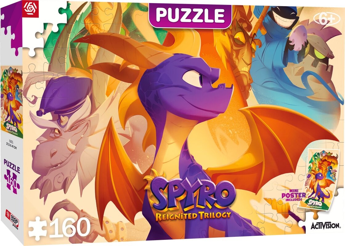 

Пазл, Good Loot, Kids, Spyro Reignited Trilogy: Heroes, 160 шт.