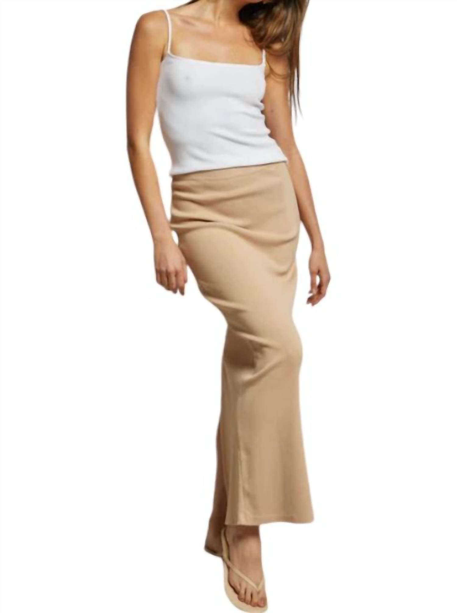 

Юбка Aja в цвете Sand Dune PERFECTWHITETEE