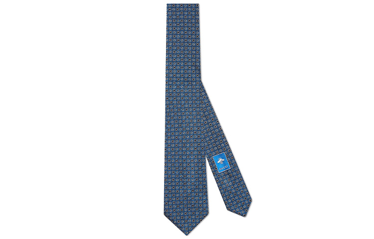 

GUCCI Галстук мужской синий, Blue