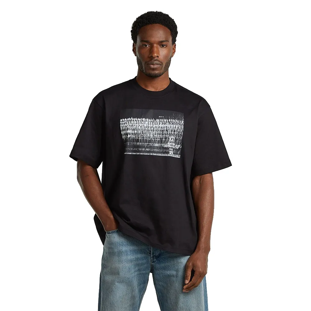 

Футболка с коротким рукавом G-Star D29619-C336 Loose Fit, черный