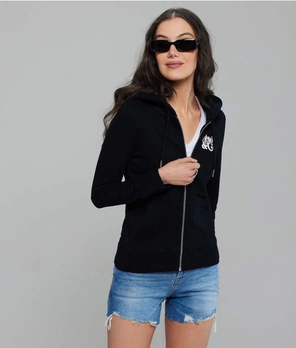 

Толстовка Dixie на молнии Retro Jeans, черный