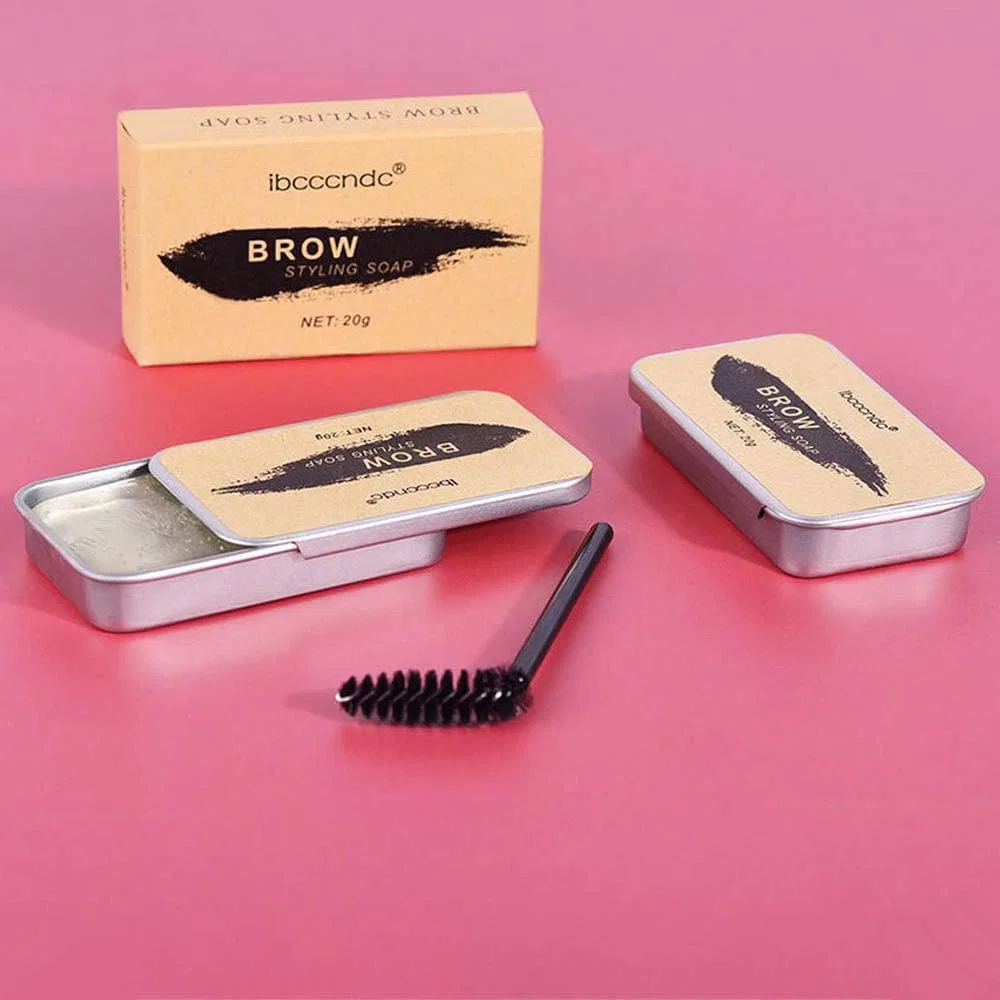Набор для макияжа бровей Eyebrow Styling Glue Lkjhgfcvbg — фото 3