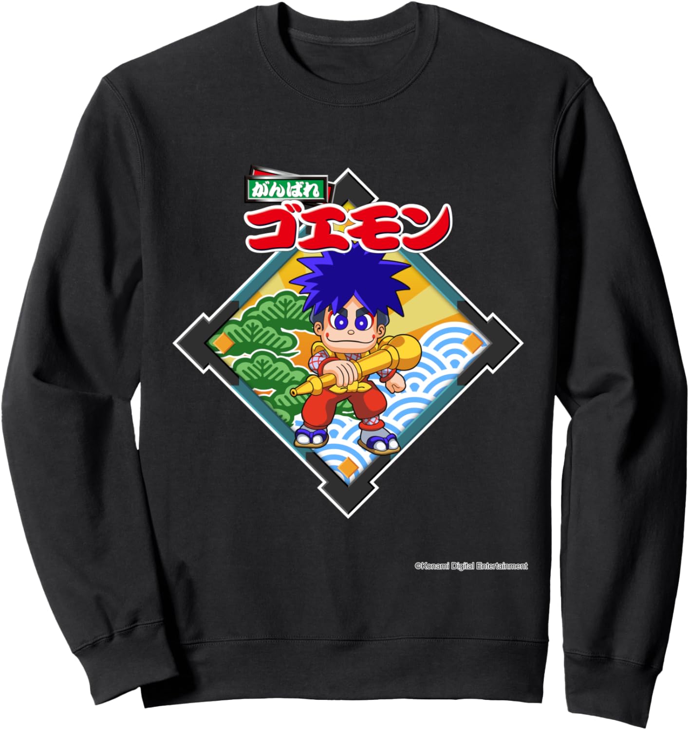 

Толстовка с изображением Гоэмона (продается отдельно) Konami, черный