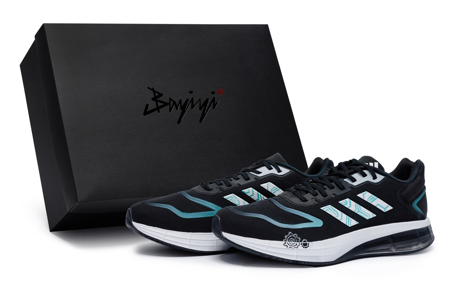 

Кроссовки женские DURAMO LITE 2.0 с низким верхом, черные/синие Adidas