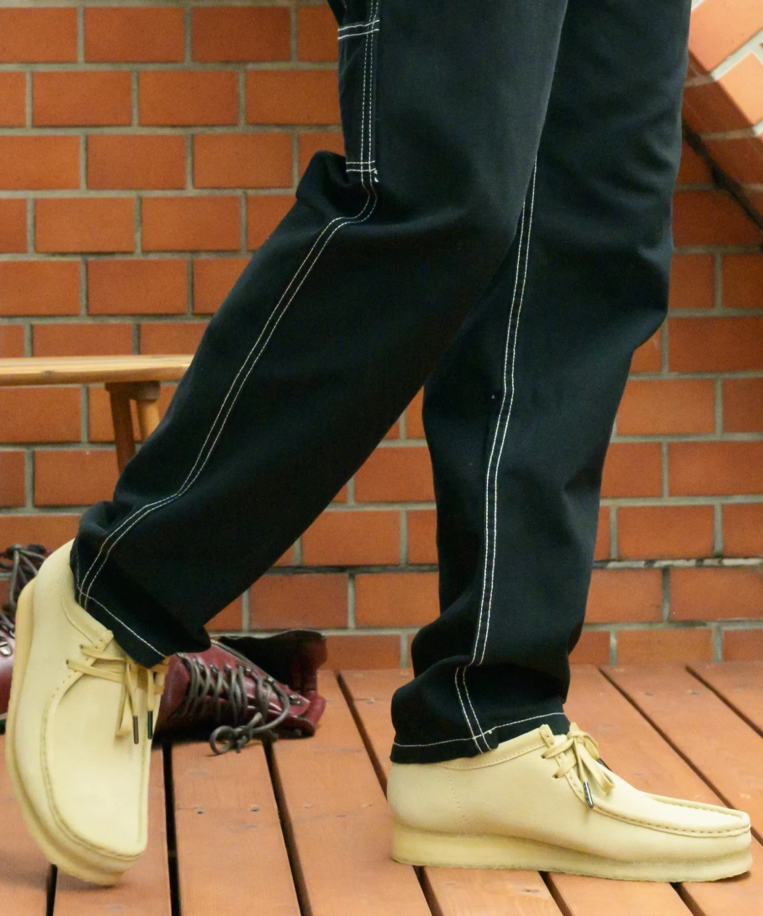 Мужские/женские мокасины Clarks Originals Wallabee