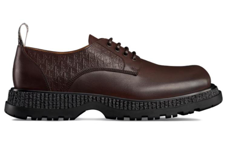DIOR Мужские повседневные туфли Men's Low top Brown — фото 3