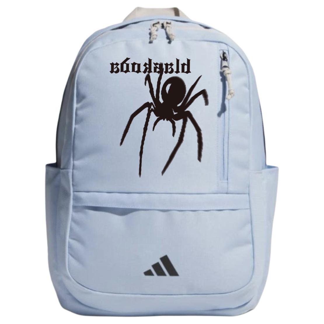 

Adidas Тканевый рюкзак унисекс глянцевый синий, Spider Print
