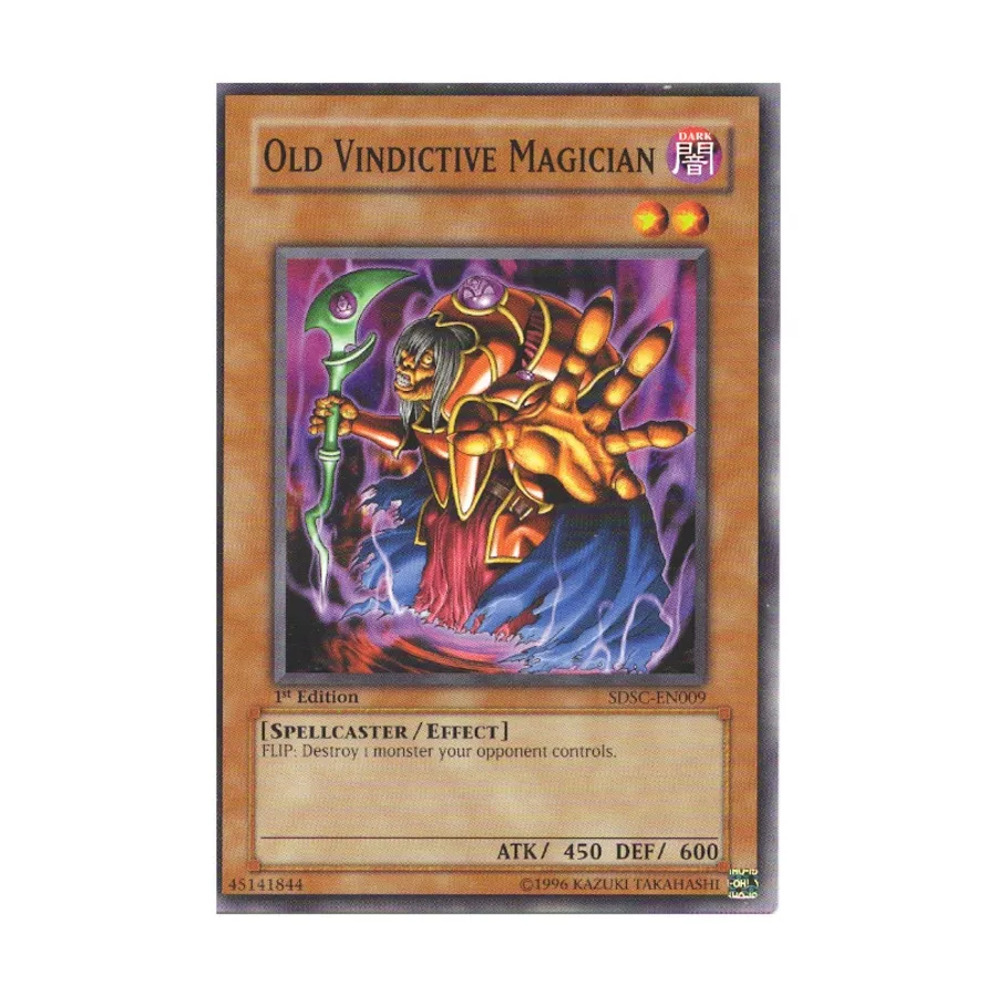 

CCG Старый мстительный маг (Обычный), Yu-Gi-Oh - Structure Deck - Spellcaster's Command - Singles