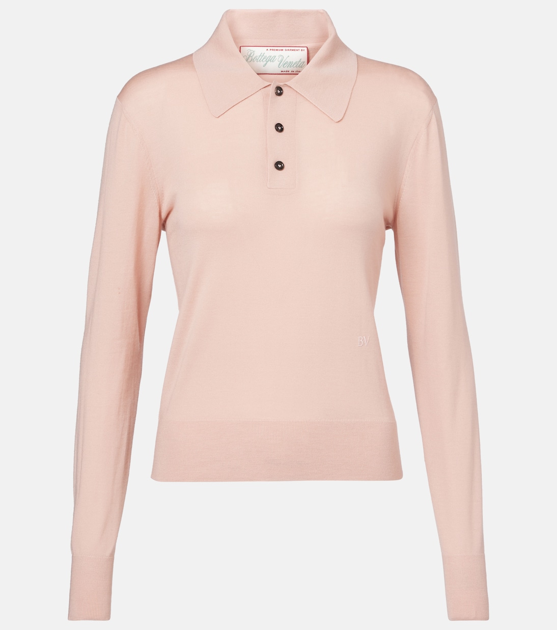 

Кашемировый свитер-поло Bottega Veneta, Cameo