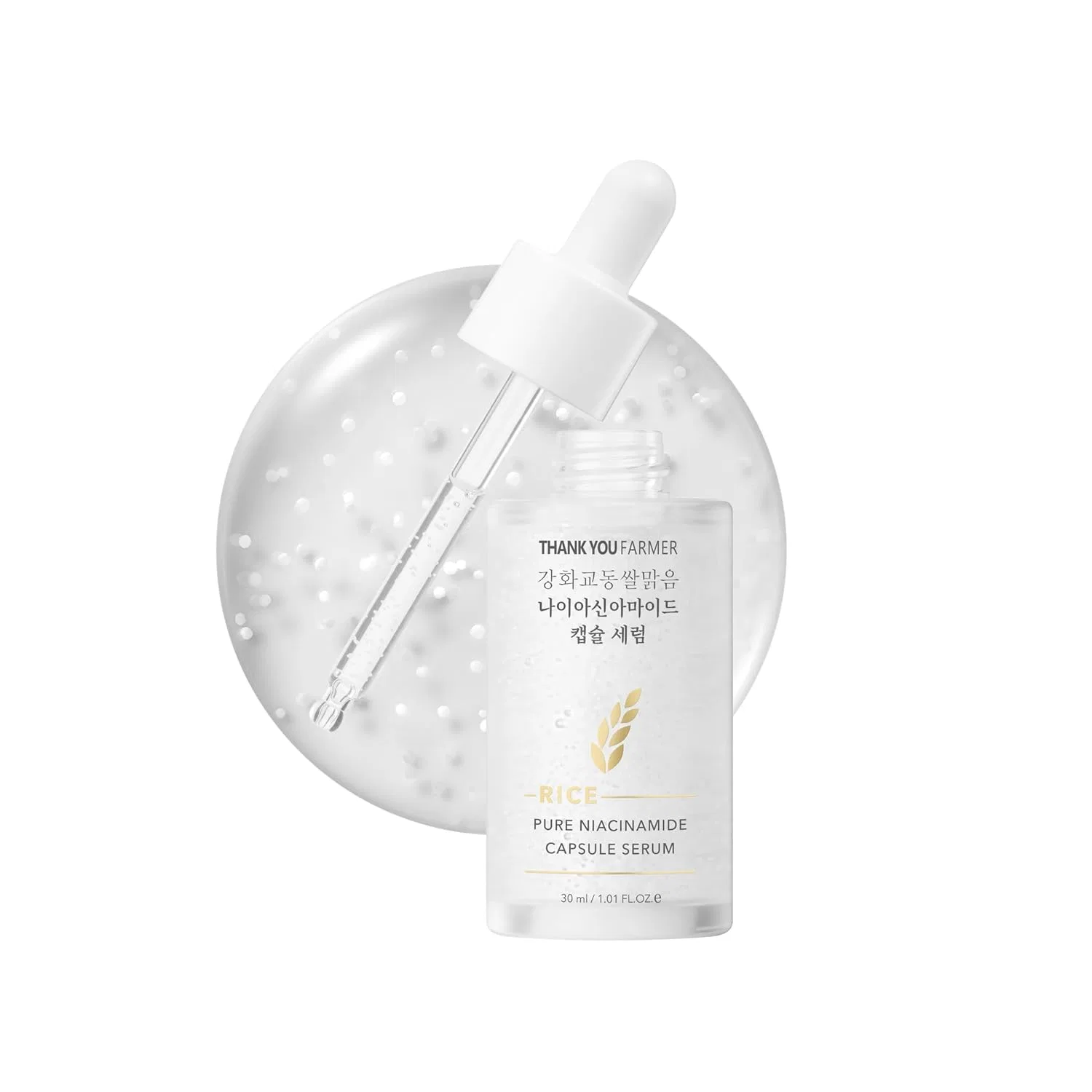 Сыворотка Thankyou Farmer — Rice Pure Niacinamide Capsule Serum, 30 мл