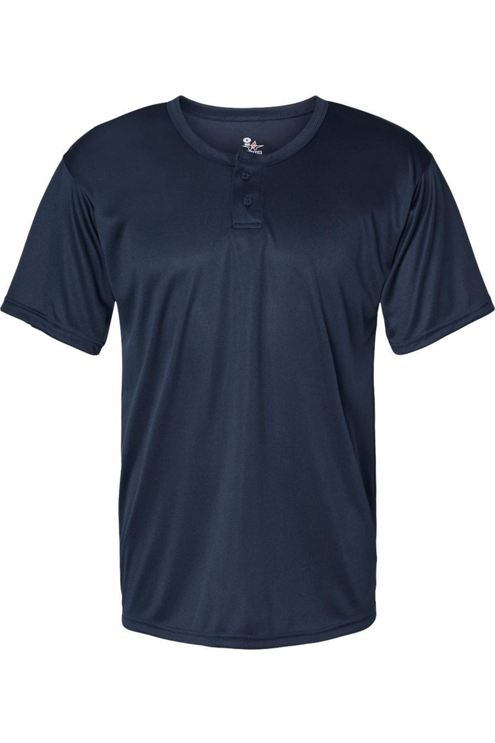 

Футболка Alleson Athletic B-Core Placket, темно-синий