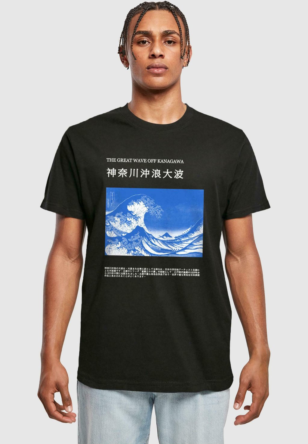 

Футболка с принтом APOH-HOKUSAI OFF KANAGAWA Merchcode, цвет black