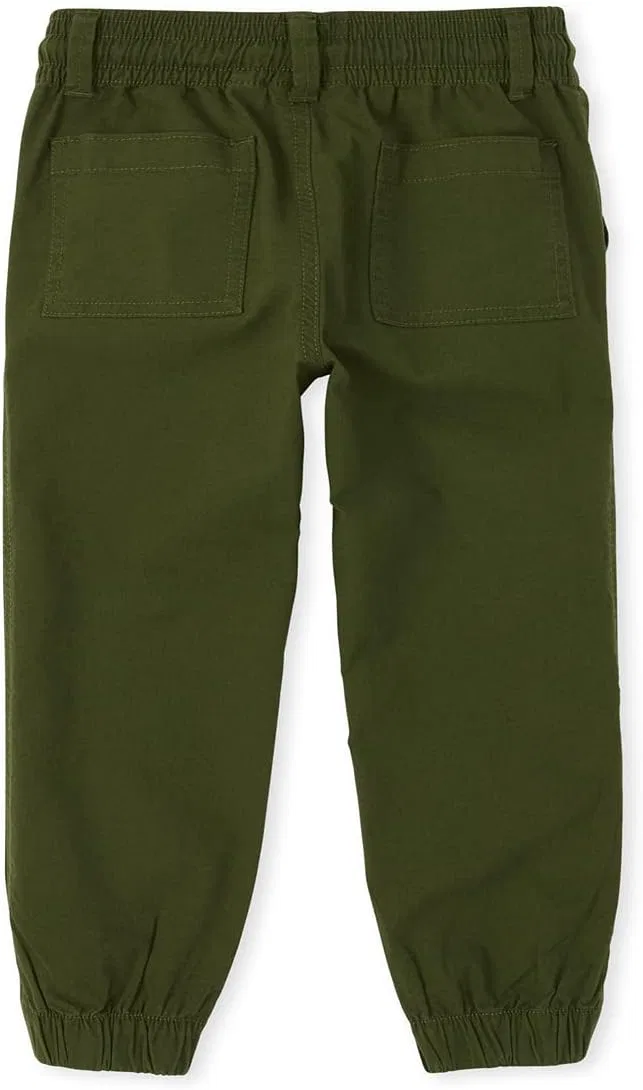 Детские спортивные штаны для мальчиков The Children's Place Boys' Boys' Basic Jogger, Dark Ivy — фото 3