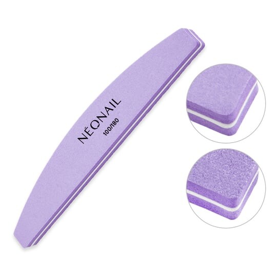 

Фиолетовый 100/180 1 шт. NEONAIL Boat Polisher