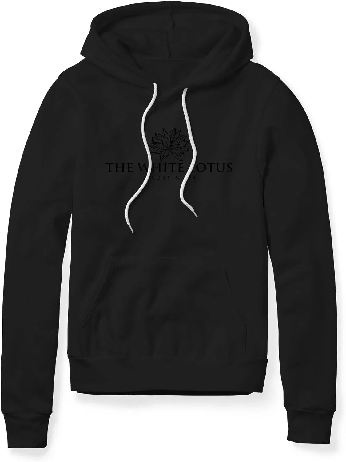 Толстовка с капюшоном White Lotus, Black